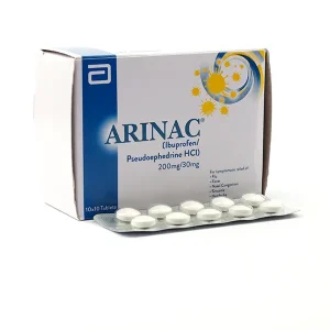 Arinac Tablet - Cold and Flu Relief Medication