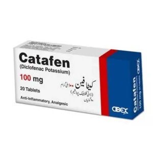 Catafen 100mg Tablet, uses, side effects and price in pakistan