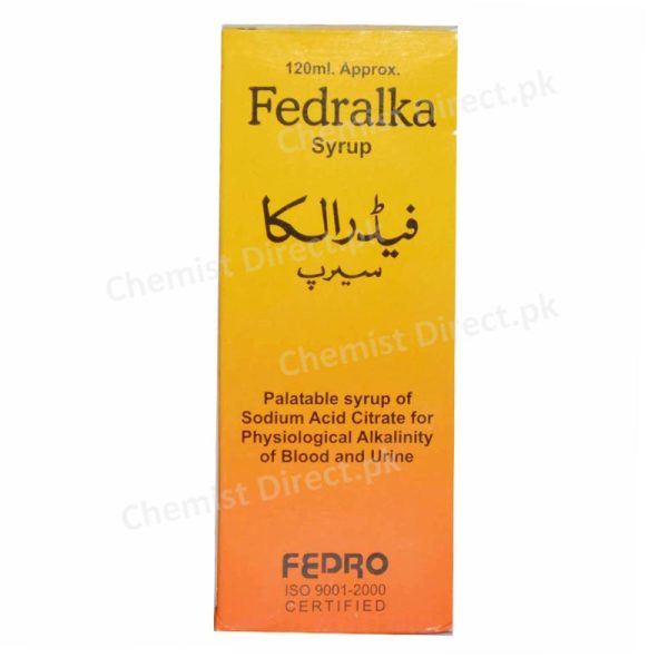 fedralka syrup uses