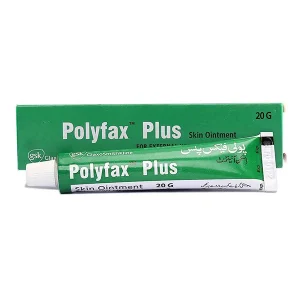 Polyfax plus ointment Tube with Price Tag
