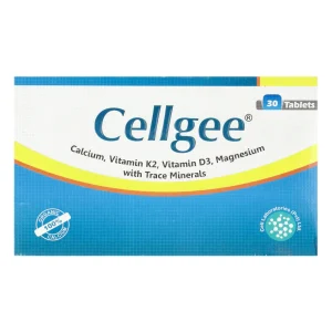 Cellgee Tablets: Essential Nutrients for Bone Health and Well-being.