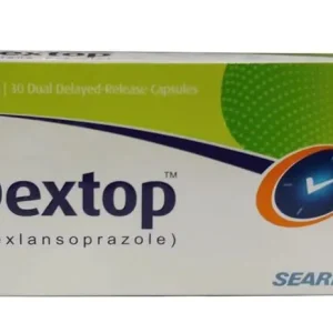 Image of Dextop Tablets 60mg with text overlay