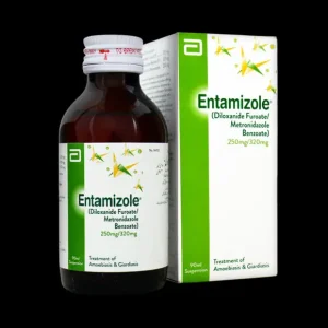 Entamizole Syrup - Effective treatment for amoebiasis and bacterial infections