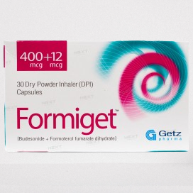 Illustration of Formiget Capsule with text overlay