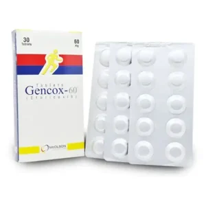 Image of Gencox Tablet 60 mg pack