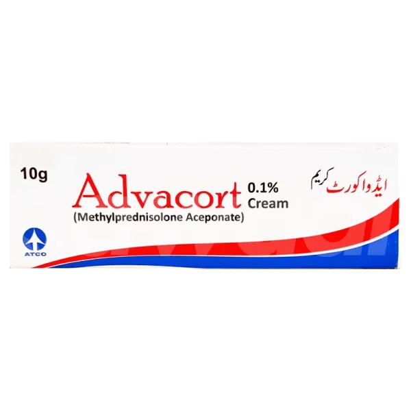 Advacort 0.1% Cream - Topical Corticosteroid for Skin Conditions