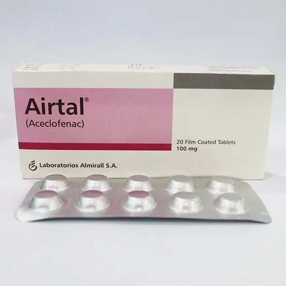 Airtal Tablet 100mg - Nonsteroidal Anti-Inflammatory Drug (NSAID) for Pain Relie