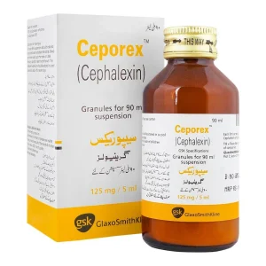 Ceporex Syrup 250mg: An Antibiotic for Bacterial Infections.