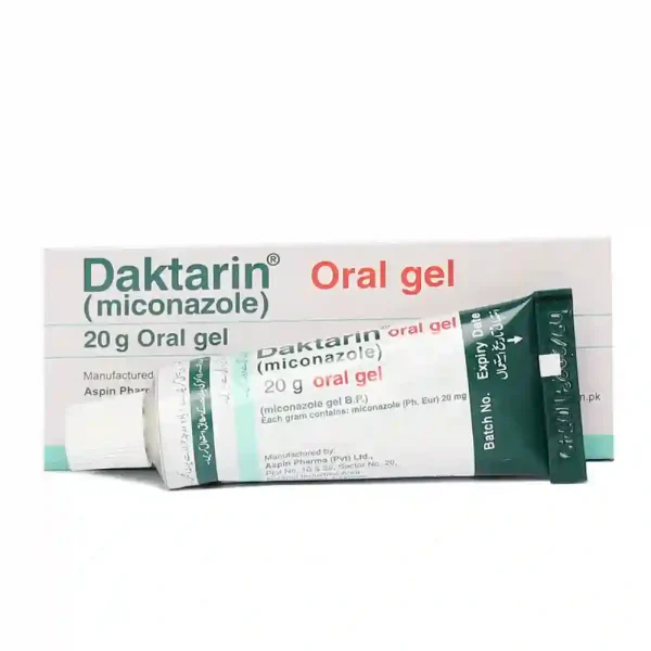 Daktarin Oral Gel - An antifungal therapy for infections of the mouth and throat.