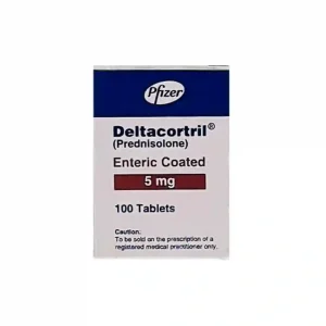 Deltacortril Tablet 5mg - A corticosteroid medicine used to treat a variety of inflammatory diseases.