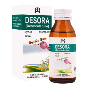 Desora Syrup 60ml: Antihistamine for Allergy Relief - Uses, Benefits, and Price in Pakistan