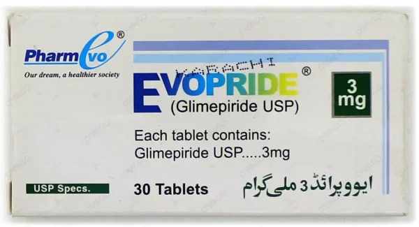Evopride Tablet 3mg: Elevating Your Well-being with Precision