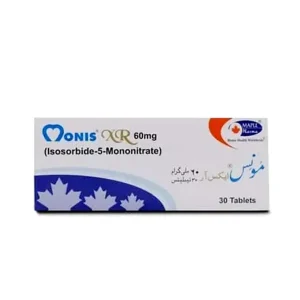 Monis Tablet 20mg - Isosorbide Mononitrate