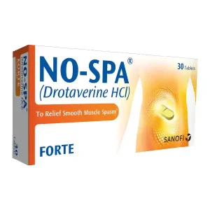 NO-SPA Tablet 40mg - Antispasmodic and Anticholinergic Medication