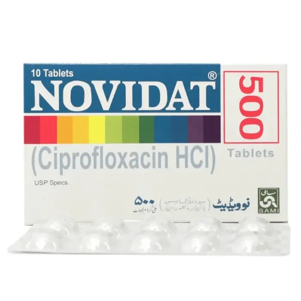Novidat Tablet: Antibiotic Medication - 500mg
