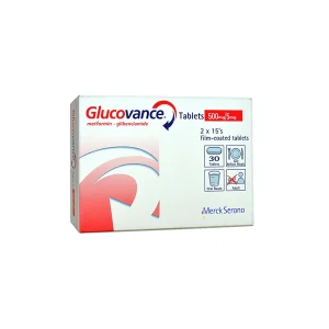 Glucovance 5mg/500mg tablet with information and price