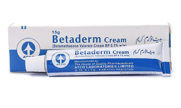 An image of a Betaderm Cream tube