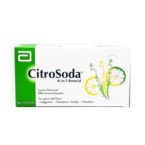 A sachet of Citro Soda Powder