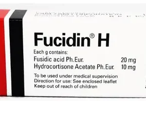 A tube of Fucidin H Cream with the brand name "Leo-Zam Zam" is clearly visible.