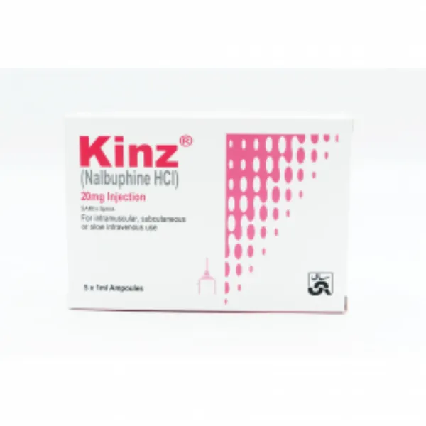 A vial of Kinz injection with a syringe and needle beside it, along with a price tag.
