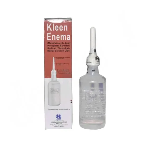 Bottle of Kleen Enema Liquid 135ml.