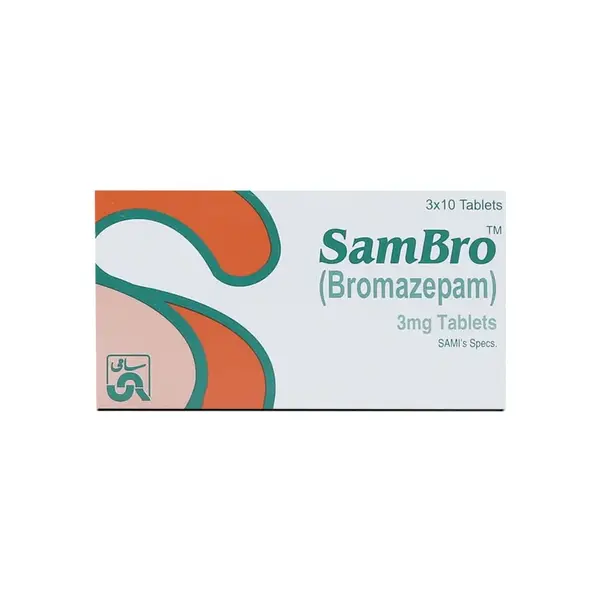 Sambro Tablet 3mg with Price Tag
