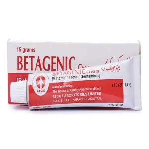 Betagenic Cream: Treats skin infections like eczema, psoriasis, and impetigo.