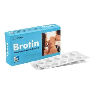 Brotin Tablet 2.5mg - Uses, Side Effects.