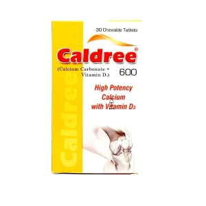 Caldree: Nutritional supplement with calcium and vitamin D3.