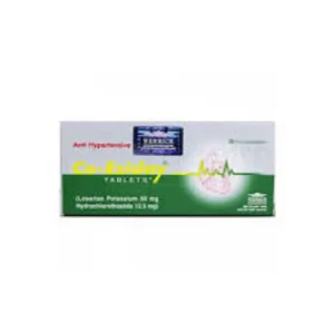 Co-eziday 50mg Tablet: Effective in controlling high blood pressure.