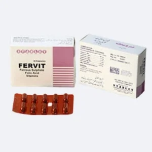 Fervit Tablets: for the treatment and prevention of iron and folic acid deficiency (anemia)