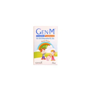 Gen-M Suspension 15mg/90mg displayed against a white background.