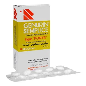 Genurin Forte Tablets 200mg - A medication for urinary tract symptoms.