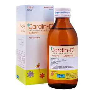 Jardin D 0.5mg/ml Syrup - Relief for Allergy Symptoms