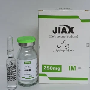 Jiax 250mg injection: treatment for skin and structure infections.