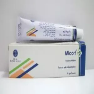 Micort Cream: Treatment for pain, itching, and swelling in the anal area.