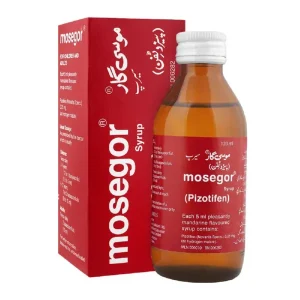 Mosegor Syrup: Prevention of migraines and cluster headaches.