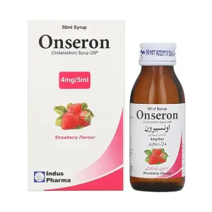 Onseron 4mg/5ml Syrup: treatment of nausea and vomiting induced by chemotherapy.