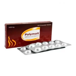 Polymalt-F 100mg Tablet - Anemia and Iron Deficiency Treatment