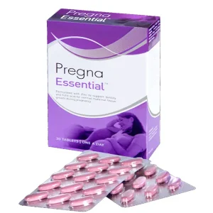 Pregna Essential Tablets - A comprehensive prenatal supplement for expectant mothers.