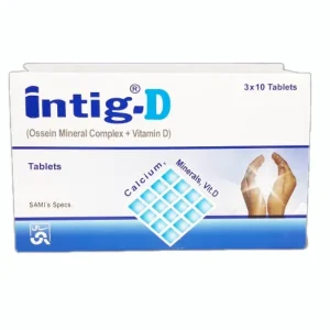 Intig D: a dietary supplement for calcium and vitamin D deficiency.
