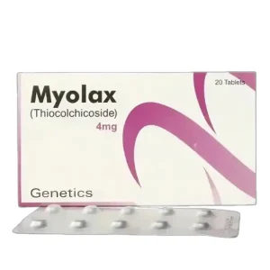Myolax 4mg Tablet: Muscle Relaxant for Painful Muscle Contractions.