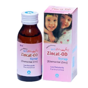 Zincat OD 20mg Syrup - Zinc Supplement for Zinc Deficiency