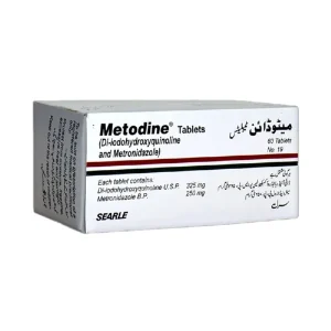 Metodine Tablet - Antibiotic and Antiprotozoal Medication