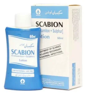 Scabion Lotion, 60 ml: Treatment for Scabies.