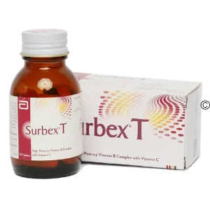 Surbex-T: Multivitamin Supplement for Anemia, Cardiovascular Health, Fatigue Reduction, and Skin, Hair, and Nail Health."