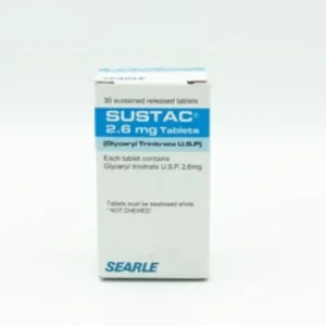 Sustac 2.6mg Tablet: Treatment for Angina Pectoris