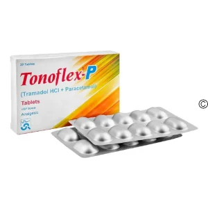 Tonoflex P: Medication for moderate to severe pain relief.