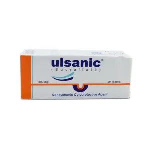 Ulsanic Tablets 500mg: Relief for gastric ulcer, duodenal ulcer, and gastritis.
