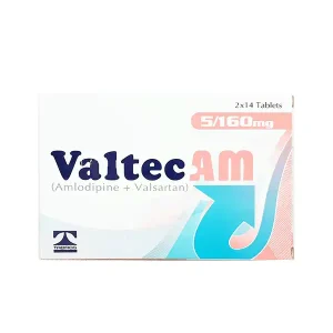 A blister pack of Valtec AM tablets 51-60 - a medication for high blood pressure and morning hypertension.